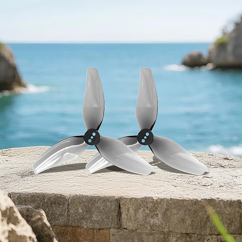 HQProp T3.5x3.5x3 2 Forward 2 Reverse Gray FPV Racing Propeller for RC FPV Racing Duct Drones