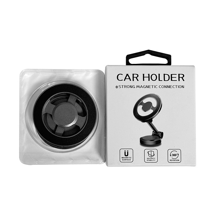 Magnetic Vacuum Suction Cup Car Phone Holder 360°Rotating Vacuum Car Mount For Magsafe Cell Phone Bracket Smartphone Live Stream
