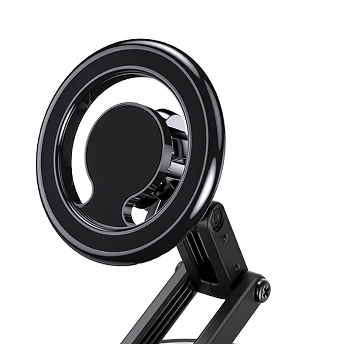 Magnetic Vacuum Suction Cup Car Phone Holder 360°Rotating Vacuum Car Mount For Magsafe Cell Phone Bracket Smartphone Live Stream