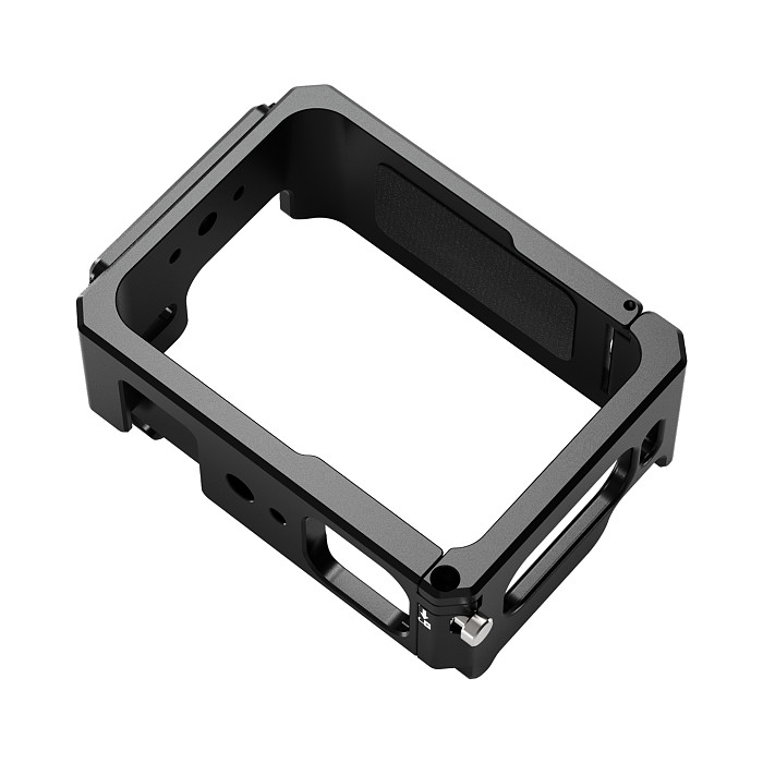 XT-XINTE Lightweight 78g Aluminum Camera Cage for Insta360 Go Ultra Quick Mount Protection Anti Fall Multi Expansion Action Photography
