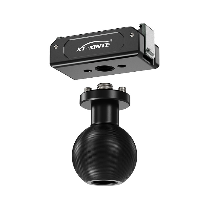 XT-XINTE Aluminum Magnetic Quick Release Mount Magnetic Quick Install Base for DJI Action 6 Osmo Nano Anti Slip Shockproof Tripod Bracket