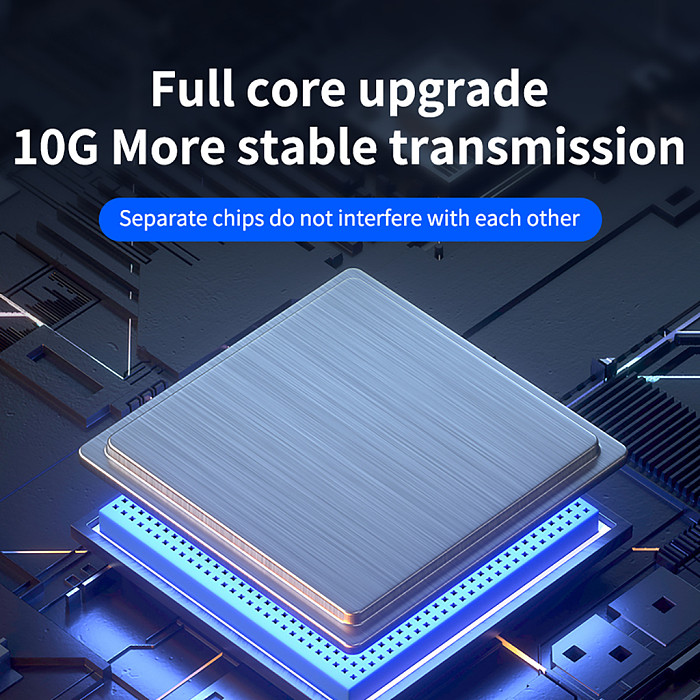 Type-C 10Gbps to PD Charging Hub USB 3.2 Extension Dock 5-Port Hub for Laptop, Tablet & Mobile Phone USB 3.2 Hub Docking Station, 4C1A with PD 100W / 10Gbps