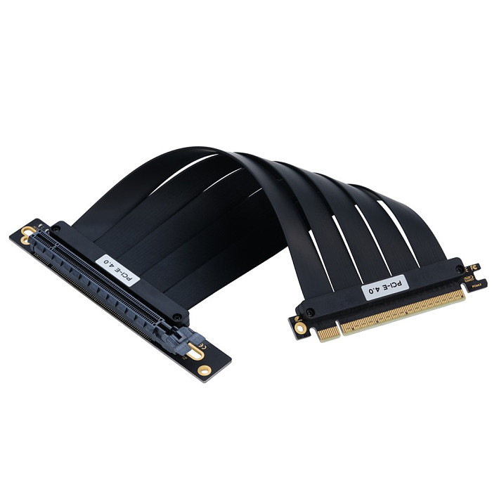 PCI-E 4.0 Graphics Card Extension Cable Vertical Mount & Steering Gen4 X16 Adapter Compatible with MSI Graphics Cards