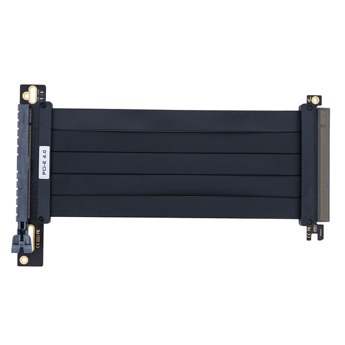 PCI-E 4.0 Graphics Card Extension Cable Vertical Mount & Steering Gen4 X16 Adapter Compatible with MSI Graphics Cards