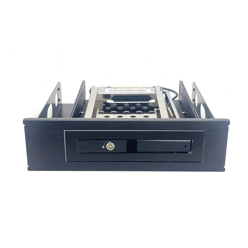 TOOLFREE 2.5  HDD Optical Drive Bay Enclosure Mobile Rack / Hard Drive Caddy
