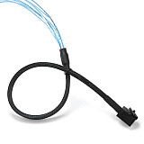 MINI SATA HD SFF-8643 to SAS SFF-8482 29P 2-in-1 High-Speed Server Cable 50cm/100cm