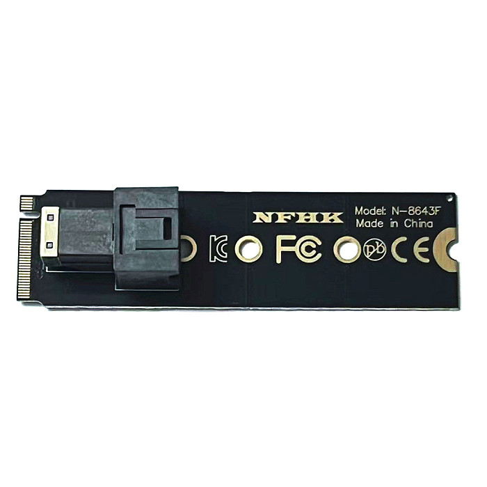 NVMe M.2 PCIe SSD to SFF-8643 Adapter Card Converter Board 
