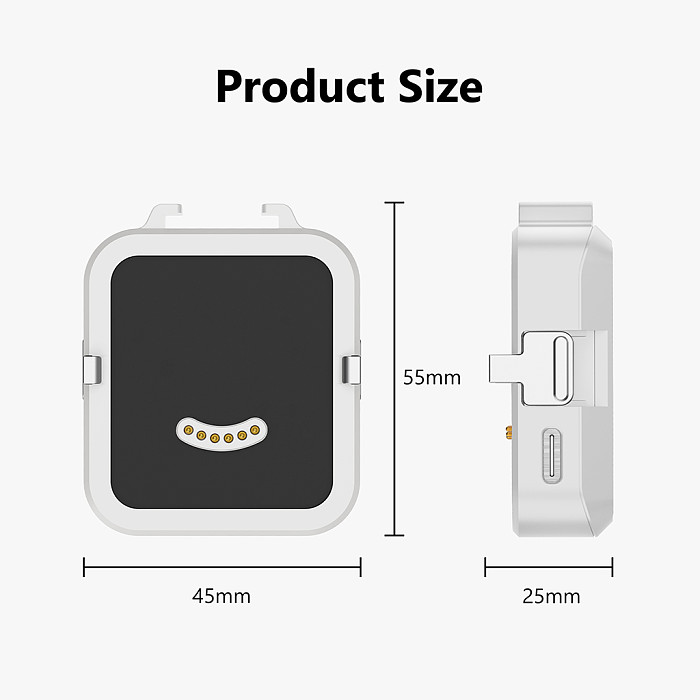 Portable Camera Charging Base Multi‑Function Data Transfer & Power Charging Dock For Insta360 GO Ultra
