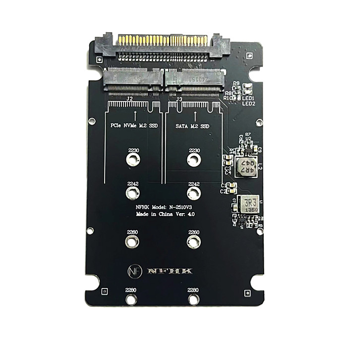 NVMe M.2 NGFF SSD to U.2 SFF-8639 2.5  NVMe SSD Adapter Card