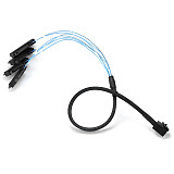 MINI SATA HD SFF-8643 to SAS SFF-8482 29P 2-in-1 High-Speed Server Cable 50cm/100cm
