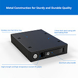 TOOLFREE U.2/U.3 NVMe PCIe 4.0 SSD Floppy Bay Hard Drive Mobile Rack / Hard Drive Enclosure 2.5inch U.2 NVMe SSD Drive Bay Enclosure