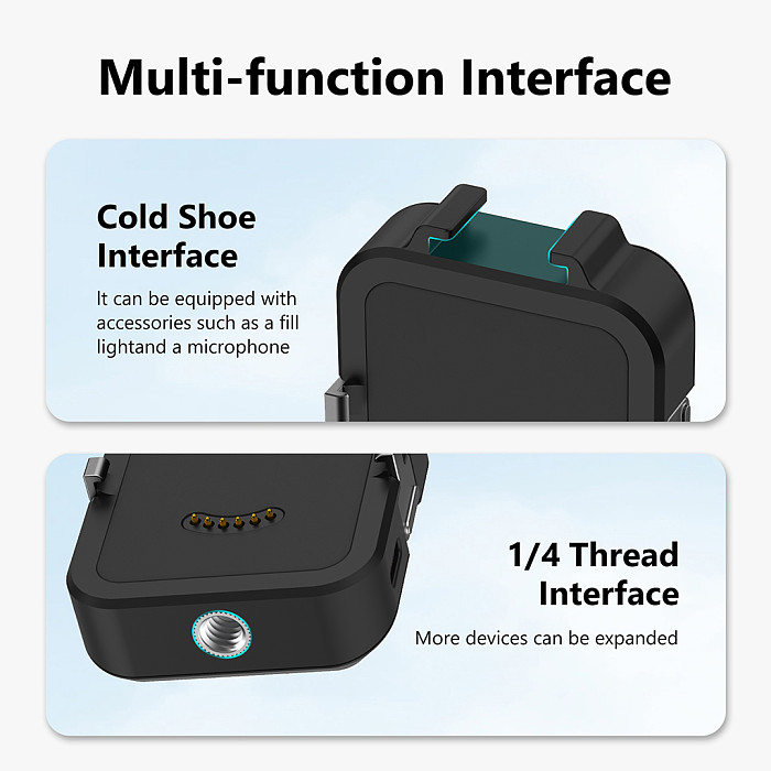 Portable Camera Charging Base Multi‑Function Data Transfer & Power Charging Dock For Insta360 GO Ultra