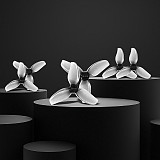 HQProp T2.8x1.6x3 Tri-Blade Propeller 2CW+2CCW for 2.8  FPV Drone – PC Material