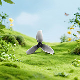 HQProp T2.8x2.4x3 Tri-Blade Propeller – Gray 2CW+2CCW for 2.8  FPV Drone – PC Material
