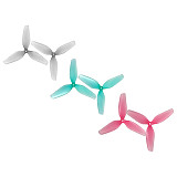 HQProp 2X1X3 PC Propeller 1.5mm Shaft 2inch PC Props for RC Tiny Whoop FPV Drone - Durable Poly Carbonate