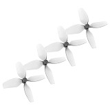 HQProp T2.8X1.6X3  3-Blades Propeller CW CCW Ultralight PC Props For RC FPV Racing Drones