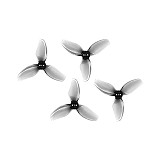 HQProp T2.8x1.6x3 Tri-Blade Propeller 2CW+2CCW for 2.8  FPV Drone – PC Material