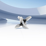 HQProp T2.8x1.6x3 Tri-Blade Propeller 2CW+2CCW for 2.8  FPV Drone – PC Material
