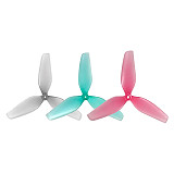HQProp 2X1X3 PC Propeller 1.5mm Shaft 2inch PC Props for RC Tiny Whoop FPV Drone - Durable Poly Carbonate