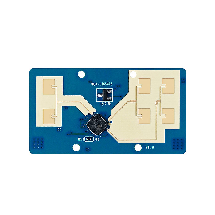 HI-LINK 24G Human Positioning Tracking Radar Module Multi-Target Detection 1 Transmit 2 Receive Wall Mounted LD2452 Module Kit