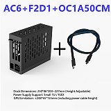 AC7 OCuLink Docking Station External Graphics Card Dock Portable GPU Case for Laptop & Mini PC