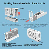 AC7 OCuLink Docking Station External Graphics Card Dock Portable GPU Case for Laptop & Mini PC