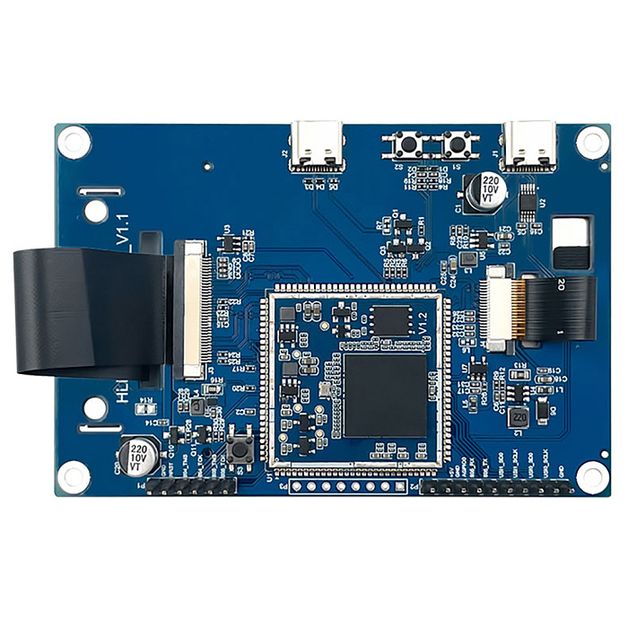 HI-LINK AI Face Recognition Module 3D Binocular Camera with Live Detection Serial UART Communication TX510 Test Kit