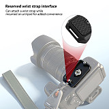 38mm Arca-Swiss Standard Quick Release Plate Tripod Head Universal Base for DSLR & Mirrorless Cameras Photography Quick Release Mount