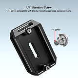 38mm Arca-Swiss Standard Quick Release Plate Tripod Head Universal Base for DSLR & Mirrorless Cameras Photography Quick Release Mount