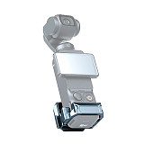Aluminum Alloy Expansion Cage for DJI Pocket 3, Quick Release Backpack Mount & Adapter for OSMO Action Camera
