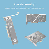 AC7 OCuLink Docking Station External Graphics Card Dock Portable GPU Case for Laptop & Mini PC