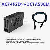 AC7 OCuLink Docking Station External Graphics Card Dock Portable GPU Case for Laptop & Mini PC