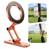 Aluminum Alloy Phone Stand MagSafe Compatible Double-Sided Magnetic N52 Magnet Metal Foldable Phone Holder