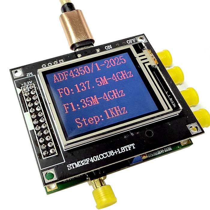 ADF4351/ADF4350 Frequency Source PLL RF Source V2025 4.4GHz Frequency Generator RF Signal Source Module with STM32 Main Control 