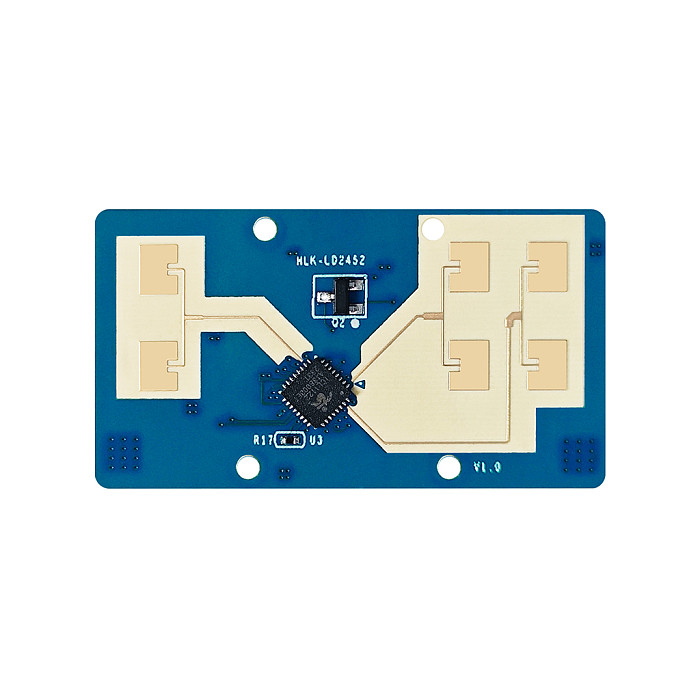 HI-LINK 24G Human Positioning Tracking Radar Module Multi-Target Detection 1 Transmit 2 Receive Wall Mounted LD2452 Module Kit