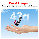 XT-XINTE Aluminum Alloy Ball Head Mount With 3-Slot Adapter Motorcycle Handlebar & Rearview Mirror Action Camera Bracket Extended Connection Mount