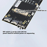 SXM2 single-channel pass-through baseboard Direct Backplane SlimSAS SFF-8654 to SXM2 PCle x16 External Connection for V100 Graphics Card