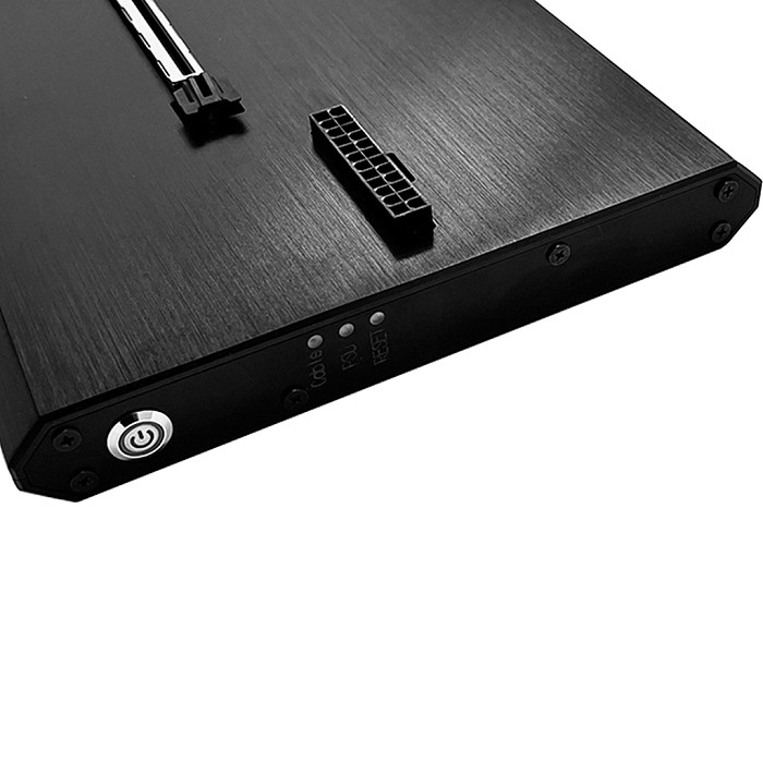 ADT-Link Graphics Card Dock / External GPU Dock (eGPU Dock) for Thunderbolt 5 Full Aluminum Alloy Chassis PCIe 4.0 80Gbps