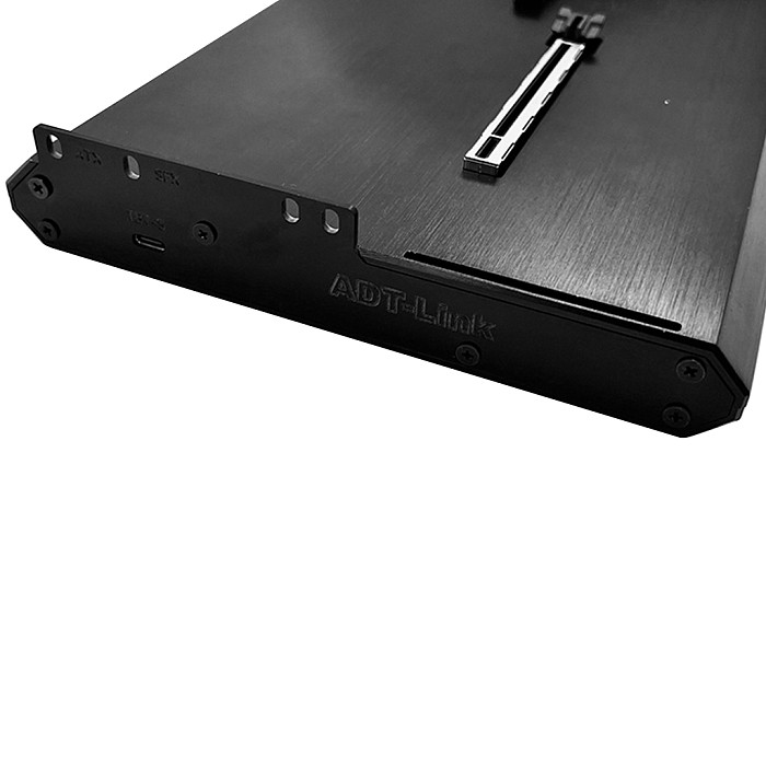ADT-Link Graphics Card Dock / External GPU Dock (eGPU Dock) for Thunderbolt 5 Full Aluminum Alloy Chassis PCIe 4.0 80Gbps