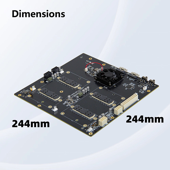 V100 SXM2 Graphics Card Non-Split 300G NVLink Interconnected SXM2 dual-channel expansion baseboard AOM-SXMV Simplified Version