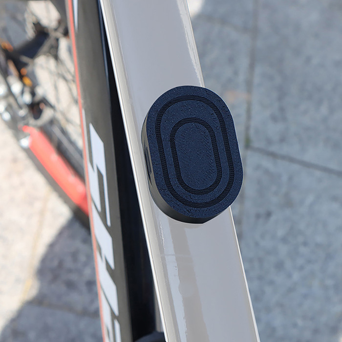 Magnetic Mount Case for Mountain Bikes Anti-lost & Anti-theft Concealed Installation Bracket Compatible with Xiaomi Tag