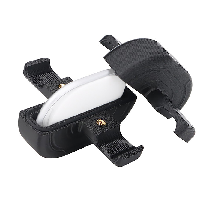 Compatible with Xiaomi Tracker Adjustable New Screw-Type Mount Bracket for Installation Under Mountain Bike & Bicycle Seat Anti-Lost & Anti-Theft Fixed Holder Accessory