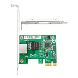PCIe x1 2.5G High-Speed Network Card with I226 Chip for Gaming / NAS / Server Supports ESXi8 Low Latency