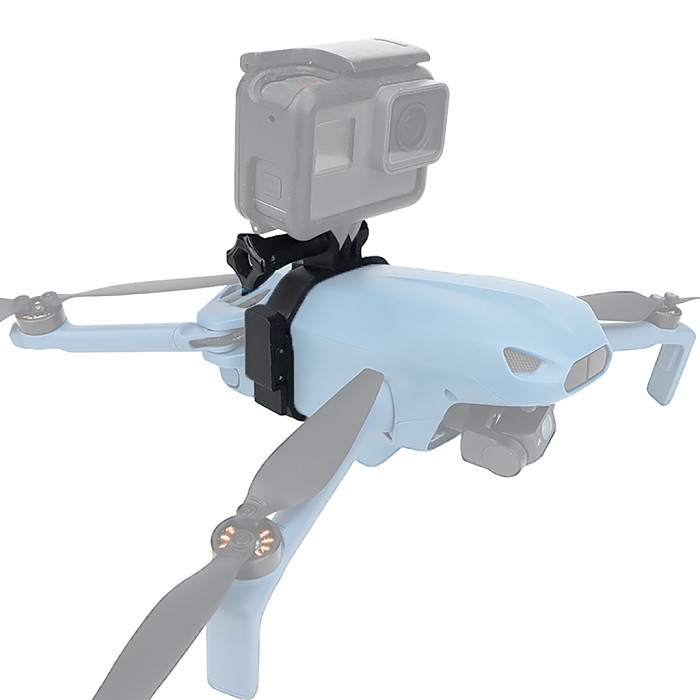 Quick-Release Top Mount Bracket for Expanding and Fixing Action Cameras Compatible with LumenFly MINI Drone