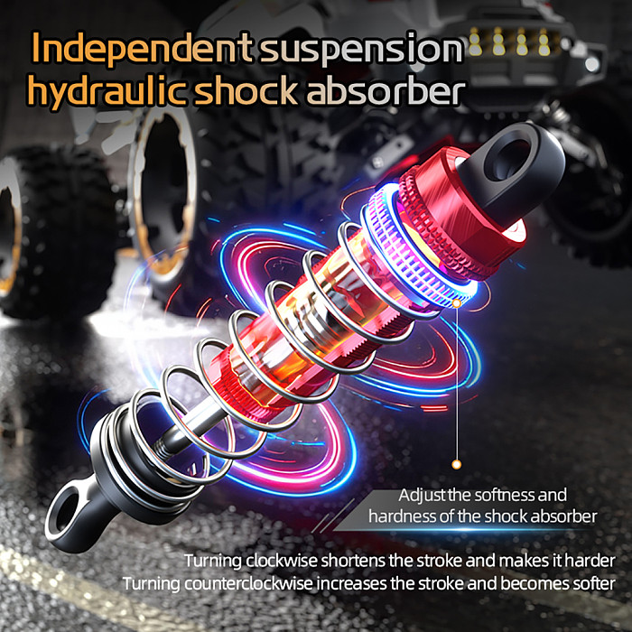 ZLL SG100PRO 1:10 Scale 4WD Off-Road Racing Monster Truck Electric RC Car for Mountain Climbing Off Road Car Toys For Kids Gifts