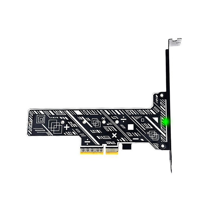 For M.2 NVMe M KEY / B&M KEY SSD to PCIe x4 Expansion Card Support 2230 2242 2260 2280 22110 SSD PCI-E 5.0 to M.2 Adapter Card