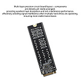 Aluminum Alloy Case M.2 MKEY PCI-E3.0 to SATA3.0 6Gbps 6/8/9 Ports NAS Expansion Card with ASM1166 Chip PCIe Gen3x2 Adapter Card