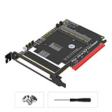 New Version PCI Express 5.0 16x to Gen-Z 4C+ SFF-TA-1002 Adapter Support OCP NIC 3.0 Network Card