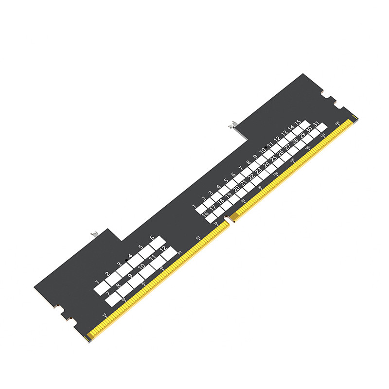 Laptop DDR5 RAM to SO DDR5 U-DIMM Desktop Adapter Card Memory Tester SO DDR5 to DDR5 U-DIMM Converter