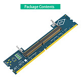 Laptop SO DDR4 RAM to Desktop DDR4 Adapter Card, Memory Tester SO DIMM 4 to ddr4 Converter